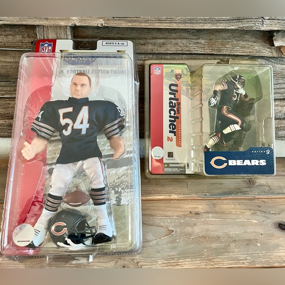 Bundle of Brian Urlacher NFL Chicago Bears McFarlane Figures - Picture 1 of 13